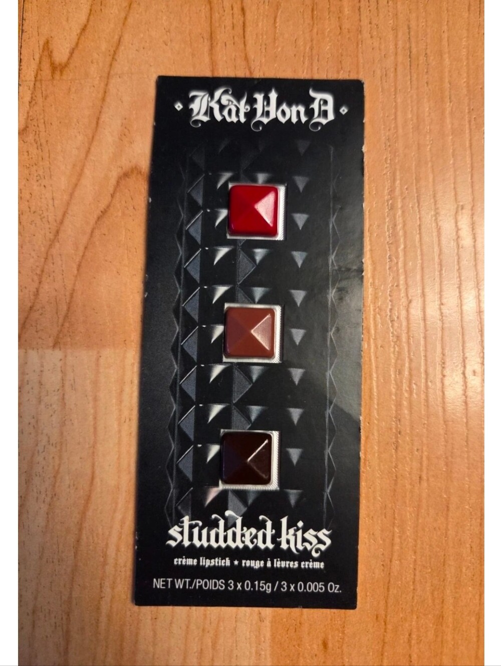 Kat Von D Studded Kiss Creme Lipstick sampler